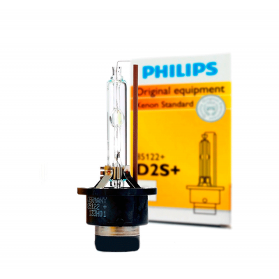 Оригинальная ксеноновая лампа Philips D2S+ 4300K